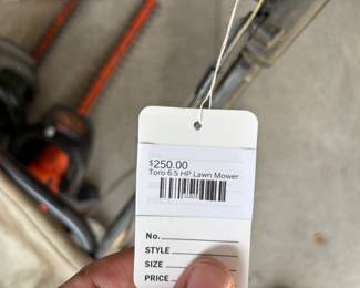 Toro 6.5 HP Lawn Mower
