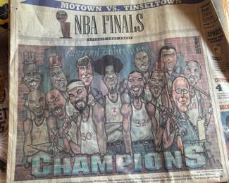 Pistons Memorabilia 