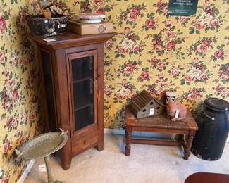 Wood Pie Safe Cabinet