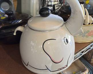 Vintage Elephant Kettle