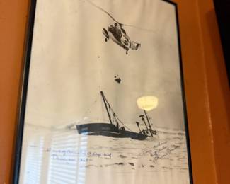 Item #162 Photograph of Shrimp Trawler Wreck at Nag's Head, c. 1967