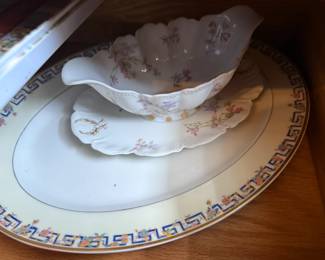 Item #226 Limoges China Set, Set of Seventy-Five Approx .