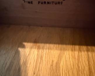 Item #106 Chinese Chippendales Bachelor's Chest by White Fine Furniture, 1955, Good Condition, 34" 38" 18"