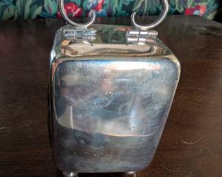 #265 English Carriage Clock w/ French Movement, c. 1900