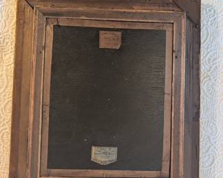 Item # 56 Medium Dutch Painting, 'Violinist in the Window', ~17th C , Aged Good Condition , 21.5" 19" 2"