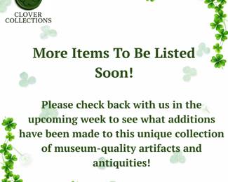 More Items To Be Listed Soon!