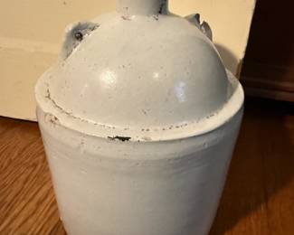 Item #117 Michigan Moonshine Jug, Prohibition Era, Good Condition, 11" 6.5"