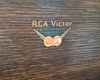 Item #99 First RCA Phonograph&Radio Combo, Model #RAE68, 1930, Non-Functional, 38" 41.5" 21.5"