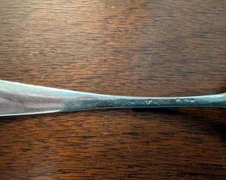 Item #267 English Hallmarked Salt Shovel