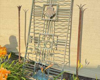 Item #258 Bronze Churchyard Gate