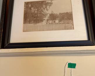 Item #179 Photograph of a House in Pasquotank County, Site of Union Army Confronting Confederates, c. 1920
