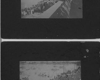 Item #285 US Lifesaving Service Demo Cabinet Card Photos, Elizabeth City c. 1905, Lot of Four