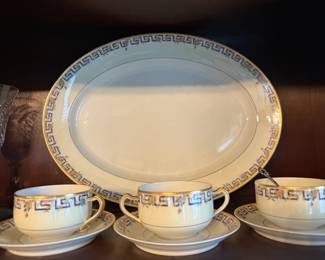Item #226 Limoges China Set, Set of Seventy-Five Approx .