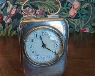 #265 English Carriage Clock w/ French Movement, c. 1900