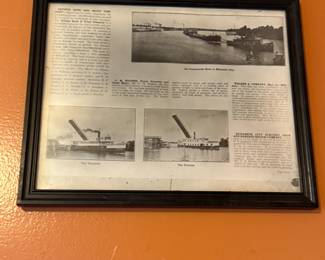 Item #182 Advertisement for Travel from Elizabeth City to the Outer Banks, 1910-20s
