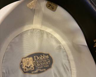 Item #119 Dobbs Bowler Hat w/ Original Box, Mint Condition