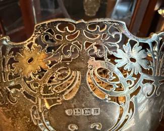 Item #212 Reticulated Sterling Silver Bowl