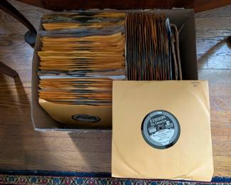 Item #110-G Edison Diamond Disk Records