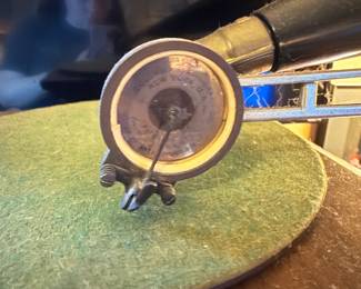 Item #123 Columbia Front Mount Phonograph by Sears, Non-Functional, Original Parts