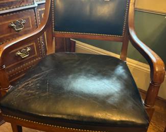 Item #191 Chairs sourced from US Capital, c. 1950s-60s, Lot of Eight 37" 20" 22"
