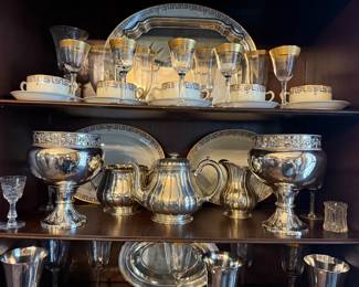Item #221 Matching Cordial/Water Glasses, Set of Sixteen