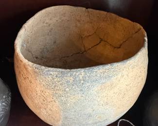 Item #255 Pre-Colonial Algonquin Pot Discovered Near the Perquimans River, Reconstructed