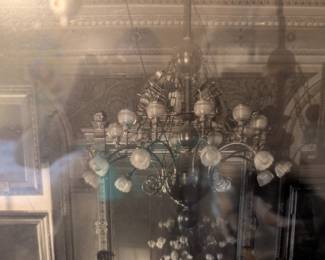 Item #104 Good Condition, Original Photo&Frame Photograph of the Office of Josephus Daniels, Secretary of the Navy under President Woodrow Wilson