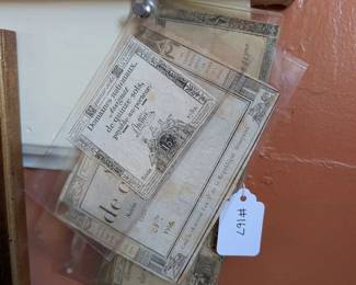 Item #167 Lot French Revolutionary Money, 1793-1805 , Aged, Good Condition