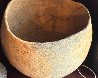 Item #255 Pre-Colonial Algonquin Pot Discovered Near the Perquimans River, Reconstructed