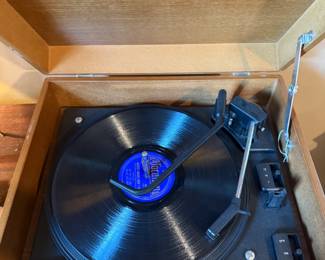 Item #97 Crosley Record Player w/ Auto Changer, 2003, No Longer Made, Good Condition, 8" 15" 18"