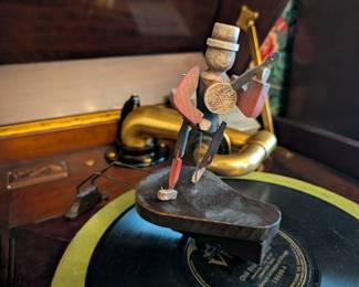 Item # 284 Ragtime Rastus Phonograph Toy