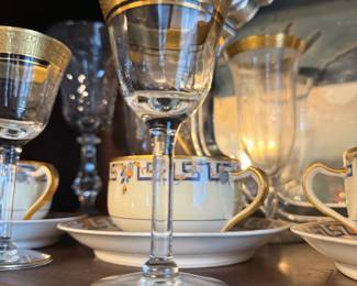 Item #221 Matching Cordial/Water Glasses, Set of Sixteen