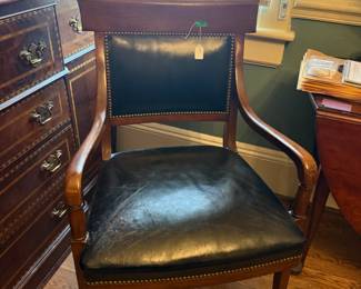 Item #191 Chairs sourced from US Capital, c. 1950s-60s, Lot of Eight 37" 20" 22"