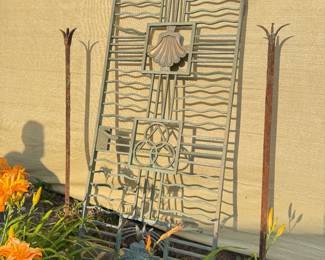 Item #258 Bronze Churchyard Gate