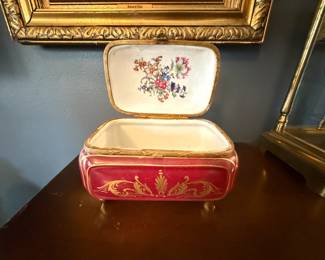 Item #46 Tuileries Box c.1860, Good Condition, 3.5" 6" 4"