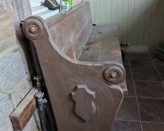 Item #269 Church Pew
