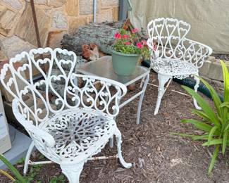 Item #259 Aluminum Yard Chairs