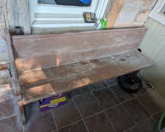 Item #269 Church Pew
