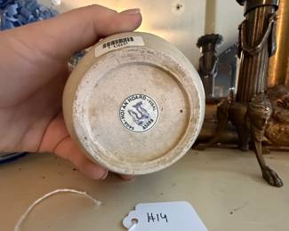 Item #14 Hoi An Pottery Short Jar 2 ,Great Condition ,H3.5" W3.5"