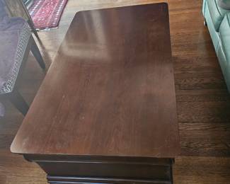 Item #49 Broyhill Coffee Table, Good Condition, 15.5" 48" 28"
