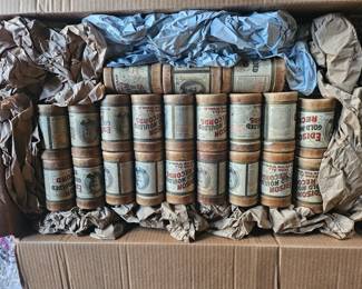 Item #44-A 2 Minute Edison Wax Cylinder Records Qty of 69
