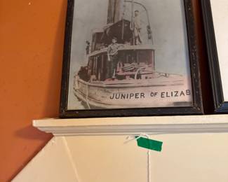 Item #180 Photograph of Tugboat 'Juniper of Elizabeth City', c. 1930