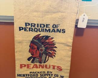 Item #186 Pride of Perquiman's Peanut Bag
