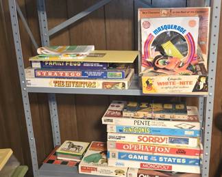 VINTAGE BOARD GAMES, BEN COOPER COSTUME, JOHNNY WEST HORSES