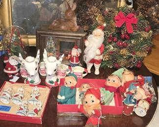 VINTAGE CHRISTMAS ITEMS