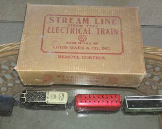 1950's MARX ELECTRIC STREAM LINE TRAIN