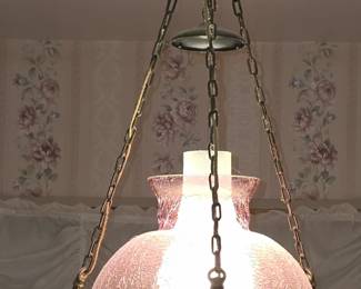 ANTIQUE VICTORIAN LIGHT FIXTURE