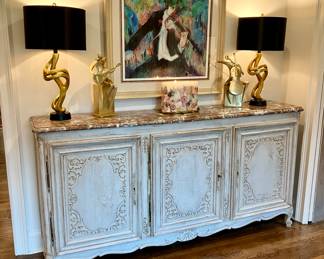 1790s French enfilade. Painting and violinists are not for sale.