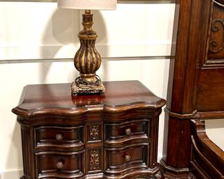 There are a pair of these stunning nightstands