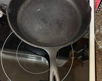 12 inch cast iron frying pan. 
